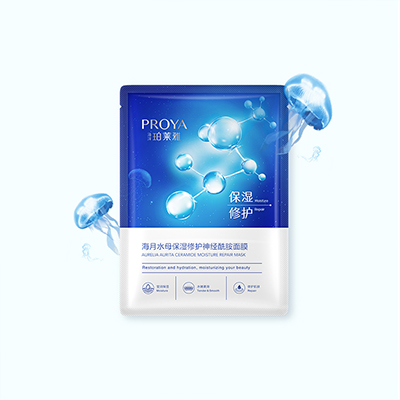 银河集团海月水母保湿修护神经酰胺面膜